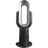 AirAqua DUO PRO BLACK - HotCool - Staande Ventilator (zwart/zilver)