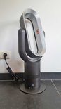 AirAqua DUO PRO BLACK - HotCool - Staande Ventilator (zwart/zilver)
