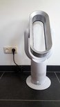 AirAqua DUO PRO WHITE - Hot en Cool Ventilator (wit/zilver)