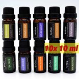 All-Pura; Voordeelset 1 + Kruidnagel, Rozemarijn, Wierook + Kaneel | tot. 100ml | (Voordeelset 2 - etherische olie)