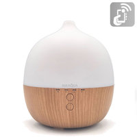 AirAqua Aroma diffuser Amore Chestnut (wood)  Led verlichting | 300ml reservoir | (ultrasoon)