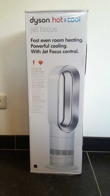 Dyson type AM09 - Hot en Cool - Ventilatortoren (wit/zilver)