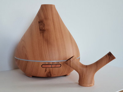 Aroma diffuser (ultrasoon) Aquair duo Chiaro | 2 in 1!