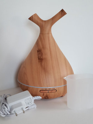 Aroma diffuser (ultrasoon) Aquair duo Chiaro | 2 in 1!