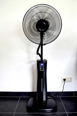 AeroFlow (3 in 1) Mistfan type FS06 - LCD Mist (Zwart) - Ventilator