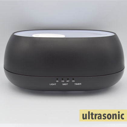 Aroma diffuser AllPura Icon II Black(ultras.) | timer, led, afstandsbediening