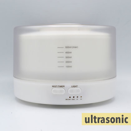 Aroma diffuser AllPura Icon (wit/white) Timer, Ambi-light & RemoteControl | 500ml | (ultrasoon)
