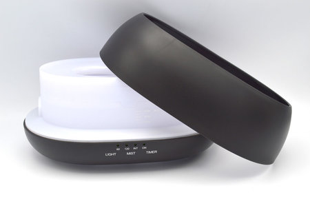 Aroma diffuser AllPura Icon II Black(ultras.) | timer, led, afstandsbediening