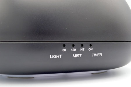 Aroma diffuser AllPura Icon II Black(ultras.) | timer, led, afstandsbediening