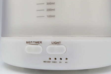 Aroma diffuser AllPura Icon (wit/white) Timer, Ambi-light & RemoteControl | 500ml | (ultrasoon)