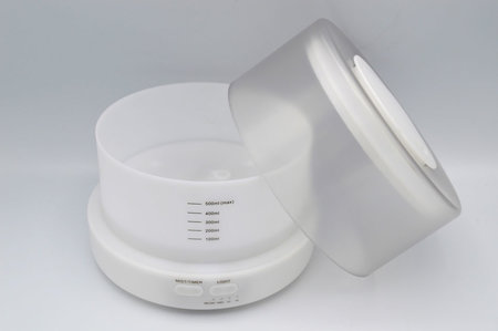 Aroma diffuser AllPura Icon (wit/white) Timer, Ambi-light & RemoteControl | 500ml | (ultrasoon)