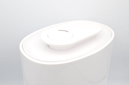LB Aquair Delta Wit (ultrasoon)| Digitaal, afstandsbediening, Ionisator, Aroma-pad, en Waterfilter (25W)