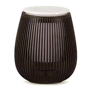 All-Pura Aroma diffuser Tulip (Zwart/Black) USBConnect & Timer & Ambi-light | 100ml | (ultrasoon)