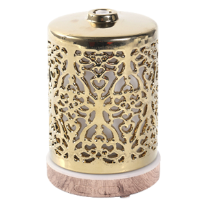 Aroma diffuser AirAqua Vintage Royal (metaal coated) USBConnect, Ambilight, Timer | 200ml | (ultrasoon)