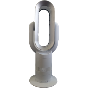 AirAqua DUO PRO WHITE - Hot en Cool Ventilator (wit/zilver)