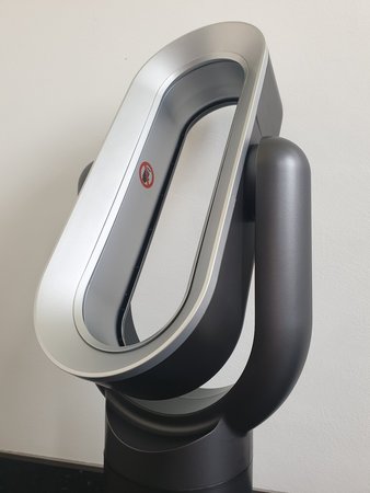 AirAqua DUO PRO BLACK - HotCool - Staande Ventilator (zwart/zilver)