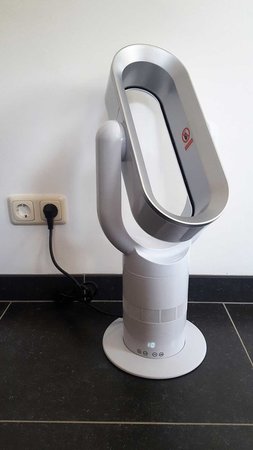 AirAqua DUO PRO WHITE - Hot en Cool Ventilator (wit/zilver)