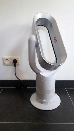 AirAqua DUO PRO WHITE - Hot en Cool Ventilator (wit/zilver)