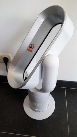 AirAqua DUO PRO WHITE - Hot en Cool Ventilator (wit/zilver)