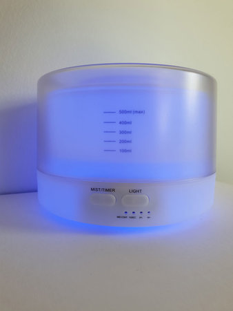 Aroma diffuser AllPura Icon (wit/white) Timer, Ambi-light & RemoteControl | 500ml | (ultrasoon)