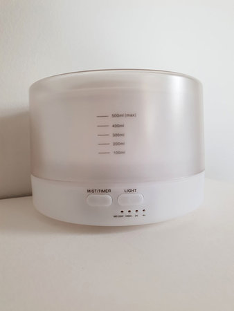 Aroma diffuser AllPura Icon (wit/white) Timer, Ambi-light & RemoteControl | 500ml | (ultrasoon)