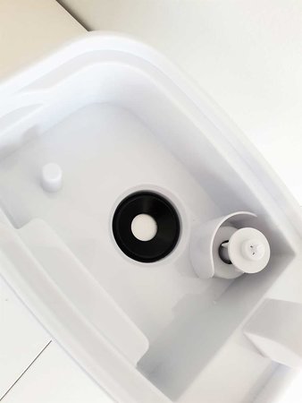 Luchtbevochtiger Aquair Alpha | Digitaal, afstandsbediening, Ionisator, Aroma-pad, en Waterfilter (22W)