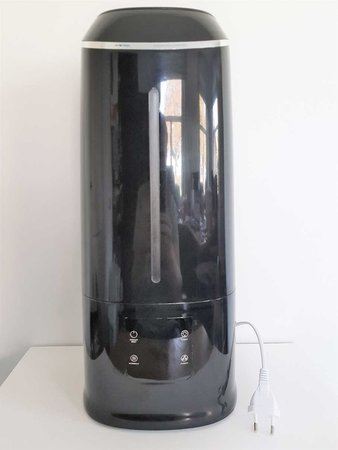 LB Aquair Omega (zwart) | Ultrasoon, Digitaal, afstandsbediening, Ionisator, Aroma-pad, en Waterfilter (25W)