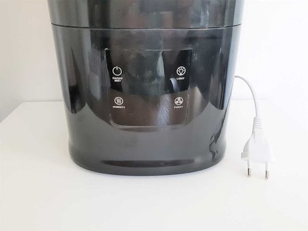LB Aquair Omega (zwart) | Ultrasoon, Digitaal, afstandsbediening, Ionisator, Aroma-pad, en Waterfilter (25W)