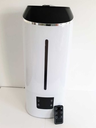 luchtbevochtiger Aquair Omega (wit) | Digitaal, afstandsbediening, Ionisator, Aroma-pad, en Waterfilter (25W)