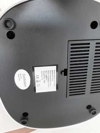 luchtbevochtiger Aquair Omega (wit) | Digitaal, afstandsbediening, Ionisator, Aroma-pad, en Waterfilter (25W)