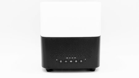 Aroma diffuser AllPura Cube (zwart/black) Timer, Light & Bluetooth speaker | 300ml | (ultrasoon)