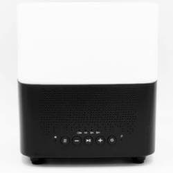 Aroma diffuser AllPura Cube (zwart/black) Timer, Light & Bluetooth speaker | 300ml | (ultrasoon)