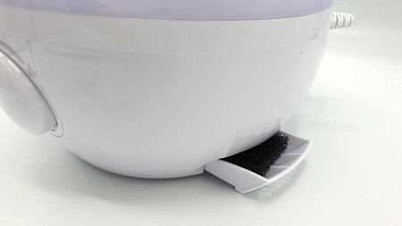 luchtbevochtiger Aquair Jota | Manueel, Aroma-tray & Ionisator (20W)