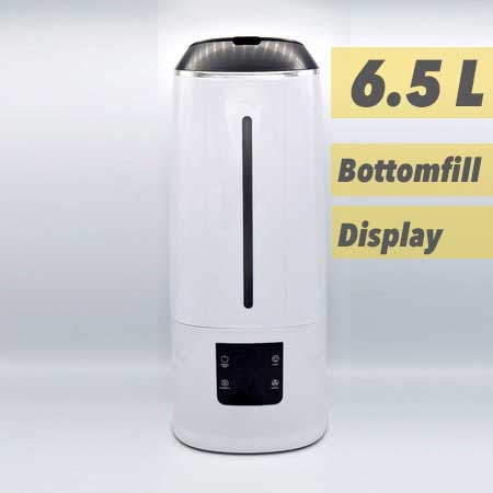 luchtbevochtiger Aquair Omega (wit) | Digitaal, afstandsbediening, Ionisator, Aroma-pad, en Waterfilter (25W)