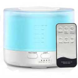 Aroma diffuser AllPura Icon (wit/white) Timer, Ambi-light & RemoteControl | 500ml | (ultrasoon)