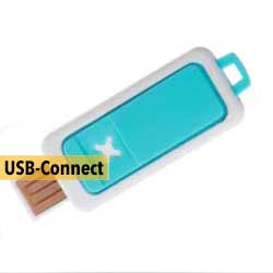 AromaGO Aroma diffuser 5V USB Connect ***Random pick in turquoise of groen*** (brander/burner)